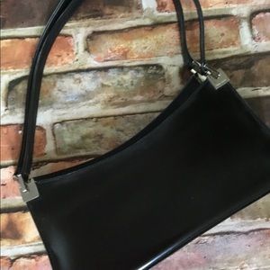 NINE WEST POLISHED LEATHER PURSE
